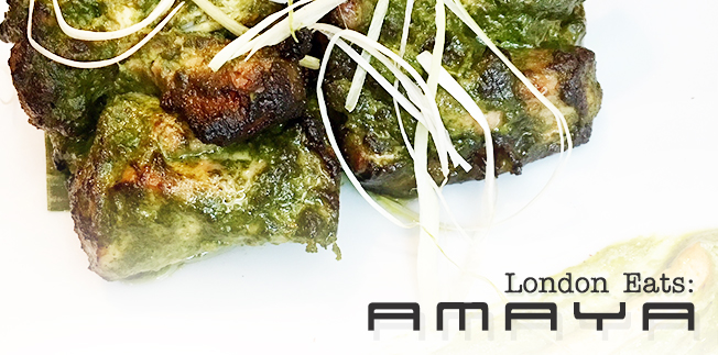 London Eats: Amaya