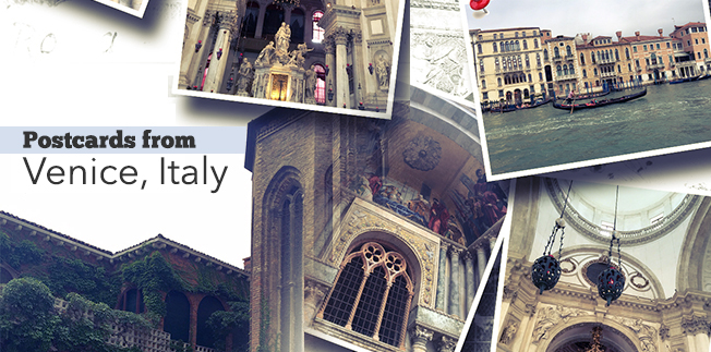 Postcards from Venice, Italy