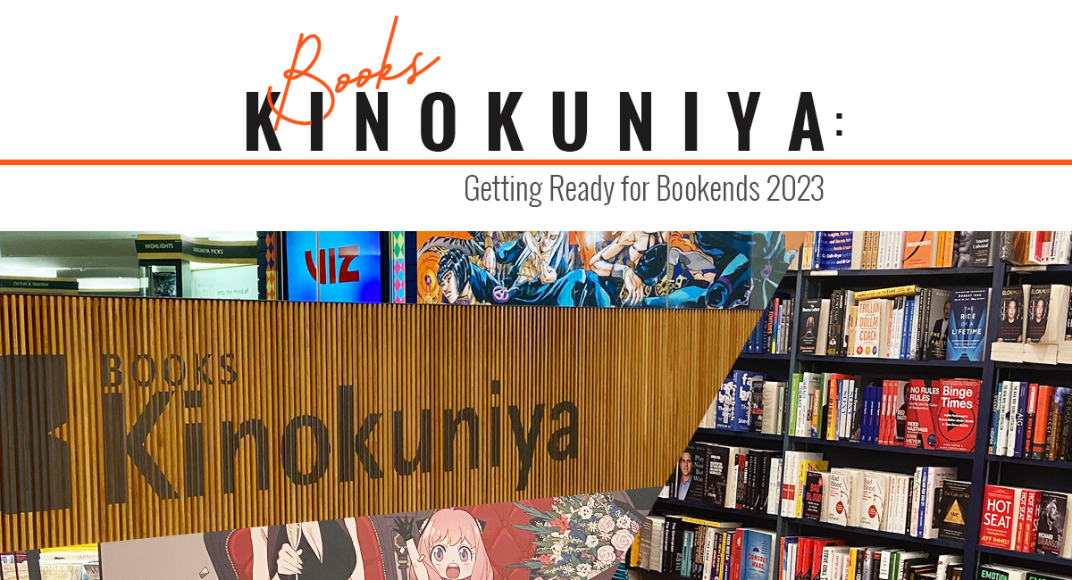 Books Kinokuniya Getting Ready for Bookends 2023