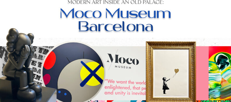 Modern Art Inside an Old Palace: Moco Museum Barcelona