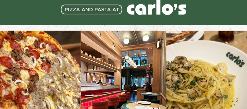 Pizza and Pasta at Carlo’s