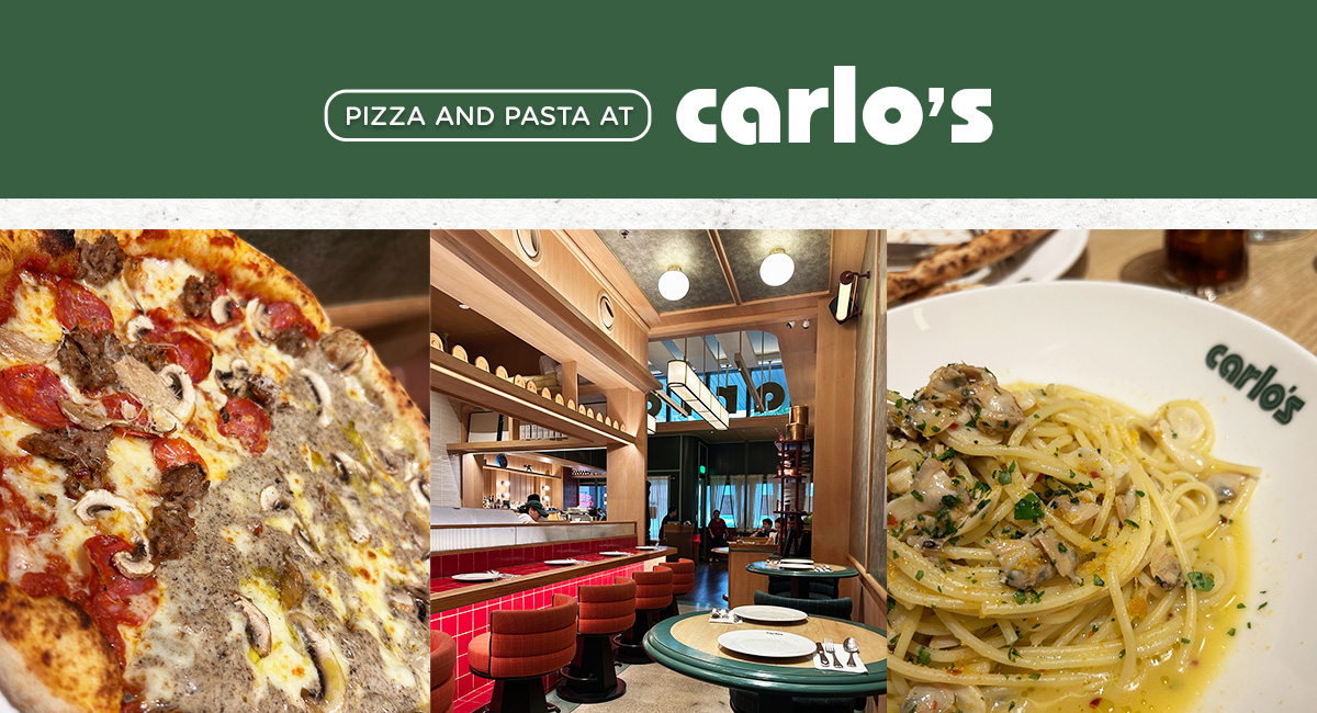 Pizza and Pasta at Carlo’s